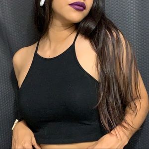 🌹 Brandy Melville black crop top🌹